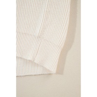 Beige Tinsel Holly Jolly Graphic Classic Sweater - XL thumbnail