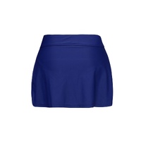 Plus Size Navy Blue Skirted Swim Bikini Bottom - 4XL thumbnail