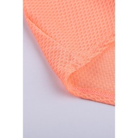 Azura Exchange Orange Printed Splicing Racerback Tankini - S thumbnail