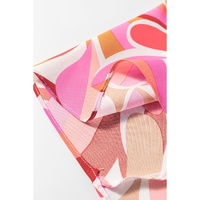 Rose Floral High Low Bandeau Vacay Dress - S thumbnail