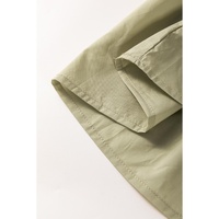 Laurel Green Smocked Bodice Self-tie Straps A-line Ruffled Mini Dress - L thumbnail