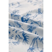 Sky Blue Floral Short Sleeve Shirt and Shorts Set - XL thumbnail