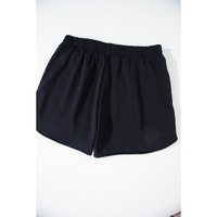 Black Sequined COFFEE Loose Fit Sweatshirt and Shorts Set - M thumbnail