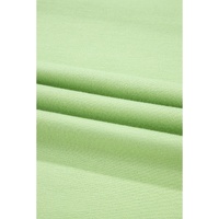 Meadow Mist Green Solid Loose V Neck Half Sleeve Tee and Shorts - S thumbnail