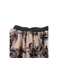 Azura Exchange Embroidered High Waist Maxi Skirt - S thumbnail
