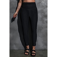 Azura Exchange Pleated Pocket Leggings - L thumbnail