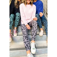 Azura Exchange Leopard Print Active Leggings - M thumbnail