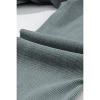 Dark Grey Vintage Wash Ribbed Leggings - S thumbnail