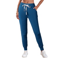 Drawstring Waist Pocketed Joggers - XL thumbnail