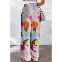 Azura Exchange Color Palette Print Wide Leg Pants - S thumbnail