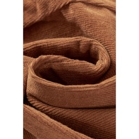 Chestnut Solid Color Double Breasted Straight Leg Pants - L thumbnail