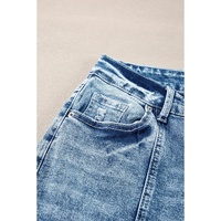 Dusk Blue Central Seamed Wide Leg High Waist Jeans - 12 US thumbnail