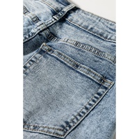 Myosotis High Rise Button Zip Fly Medium Wash Jeans - 10 US thumbnail