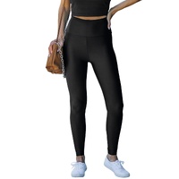 Azura Exchange High Rise Leggings with Waist Cincher - L thumbnail