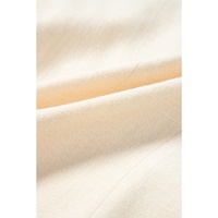 White Slim Fit Buttoned V Neck Vest - XL thumbnail