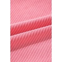 Bonbon Corduroy Flap Detail Button Up Split Shacket - M thumbnail