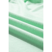 Iceland Blue Round Neck Rolled Sleeve Plus Size T-shirt - 1X thumbnail