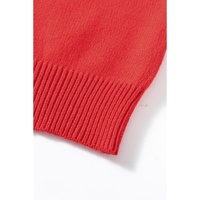 Fiery Red Merry Graphic Christmas Plus Size Sweater - 4X thumbnail