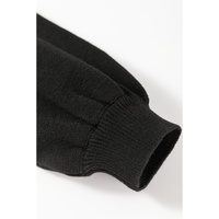 Black Tinsel Merry & Bright Round Neck Plus Size Sweater - 4X thumbnail