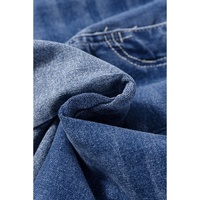 Blue Plus Size Exposed Seam High Waist Flare Jeans - 3X thumbnail