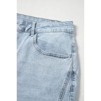 Beau Blue Light Wash Exposed Seam Plus Size Jeans - 4X thumbnail