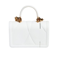 Dolce & Gabbana Women's White Silicone Devotion Heart Cover Hand Bag Airpod Case - One Size thumbnail