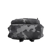 Dolce & Gabbana Men's Gray Cotton Camouflage Logo Plaque Backpack Bag - One Size thumbnail