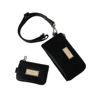 Calvin Klein Men's Black Leather Wallet - One Size thumbnail
