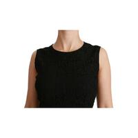 Floral Lace and Brocade Sheath Dress by Dolce & Gabbana 50 IT Women thumbnail