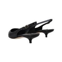Slingbacks Heels Pumps with Buckle Closure and Logo Details 37 EU Women thumbnail