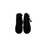 Dolce & Gabbana Women's Black Suede Stretch Ankle Boots Booties Shoes - 36 EU thumbnail