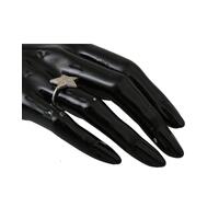 Gorgeous Authentic NIALAYA Sterling Silver Ring with Clear CZ Crystals 54 EU Women thumbnail