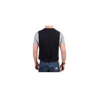 Costume National CNC Black Striped Casual Vest 48 IT Men thumbnail