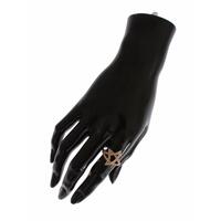 Authentic NIALAYA Pink Gold Plated Ring with Clear CZ 56 EU Women thumbnail