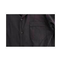 Purple Striped Cotton Nightshirt with Logo Details M Men thumbnail