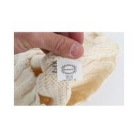 PINK MEMORIES Beige Knitted Cotton Blend Vest Sweater One Size Women thumbnail