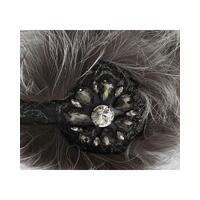 Dolce & Gabbana Crystal Fox Fur Earmuffs One Size Women thumbnail