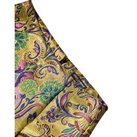 Dolce & Gabbana Women's Multicolor Floral Jacquard Mid Waist Mini Skirt - 40 IT thumbnail