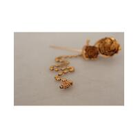 Dolce & Gabbana Gold Tone Brass Brooch Pin One Size Women thumbnail