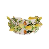 Dolce & Gabbana Lemon Sicily Crystal Headband One Size Women thumbnail