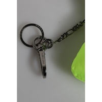 Dolce & Gabbana Men's Green Bear Embroidered Logo Keychain Clasp Keyring - One Size thumbnail