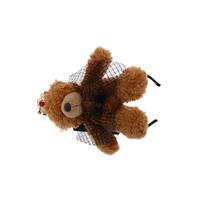 Dolce & Gabbana Brown Teddy Bear Crystal Hair Band One Size Women thumbnail