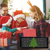 Programmable LED Matrix Panel Flexible Screen IP65 with APP Control 70*173mm thumbnail