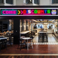 Programmable LED Matrix Panel Flexible Screen IP65 with APP Control 192*1762mm thumbnail