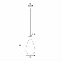 Orson Pendant Light - Grey thumbnail