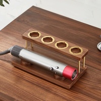 Countertop Organizer for Dyson Airwrap - Walnut Rack thumbnail