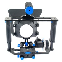 Large Handle Camera Cage & Matte Box Kit For Dslr / Video Camera thumbnail