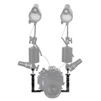 Adjustable Dual Handheld Lamp Arm for Action Cameras thumbnail