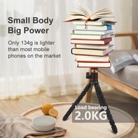 Flexible Mini Octopus Tripod with Remote for Slr Gopro Cellphone thumbnail