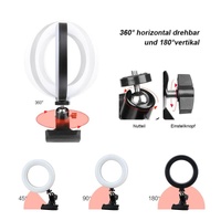 6 Inch Rgb Ring Light for Desktop Video Conferencing and Beauty thumbnail